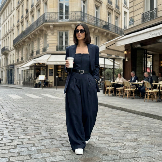 Eclat™ -Ensemble Femme Bustier + Veste – Style Élégant & Tendance