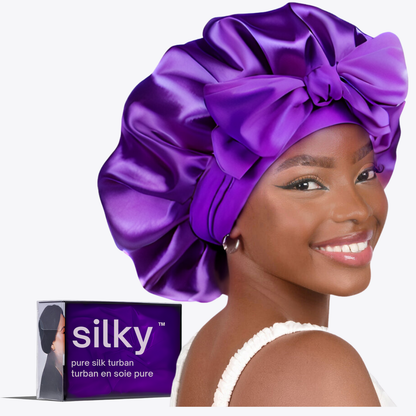 All-Night Silk Bonnet™ – Wake up with silky, frizz-free hair every morning!