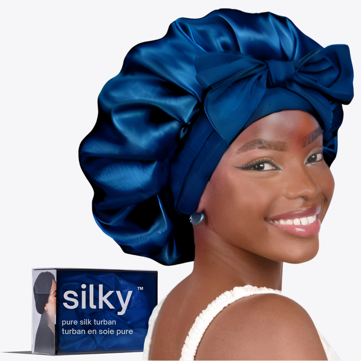 All-Night Silk Bonnet™ – Wake up with silky, frizz-free hair every morning!