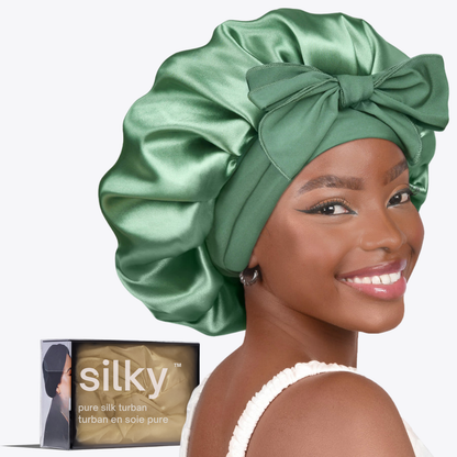 All-Night Silk Bonnet™ – Wake up with silky, frizz-free hair every morning!