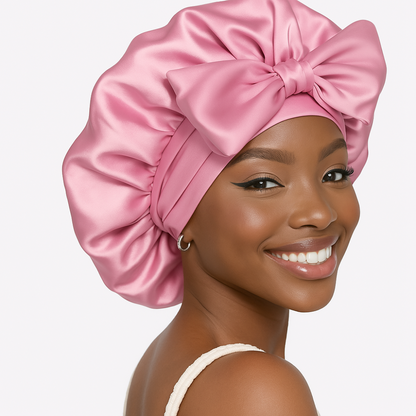 Bonnet en satin luxe – Sublimez vos cheveux pendant la nuit