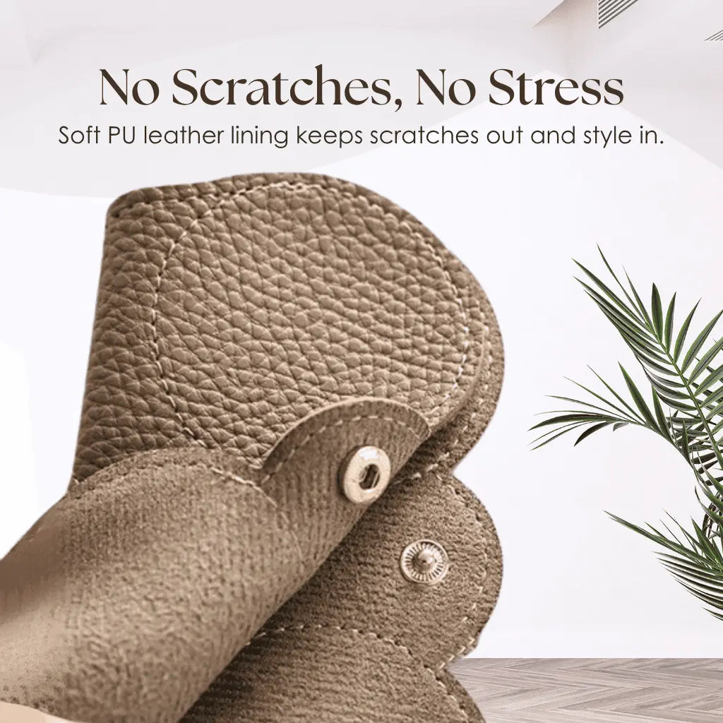 Brandary™ - Soft Leather Sunglasses Pouch (1+1 Free)