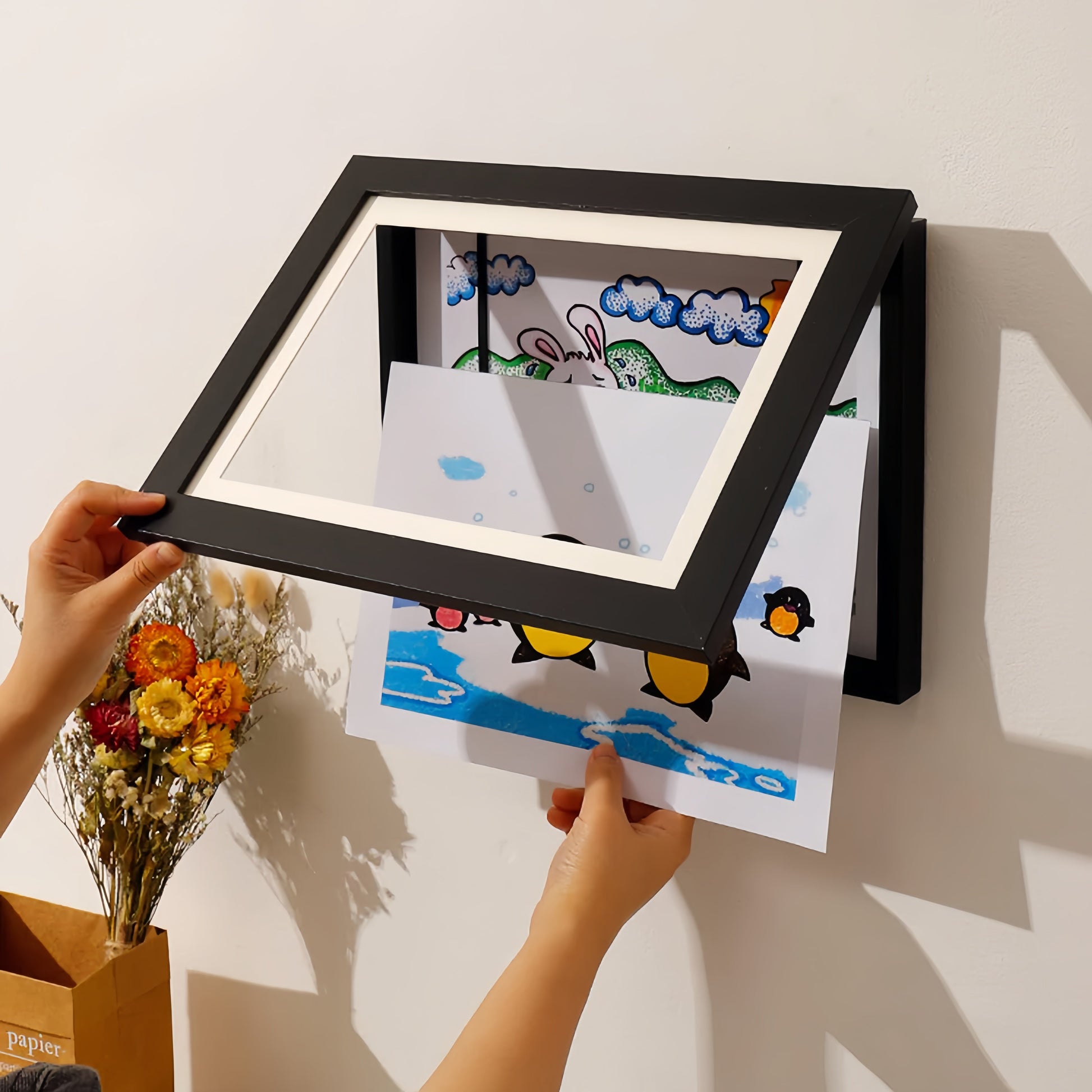Memory Frame - Kids Drawing Frame