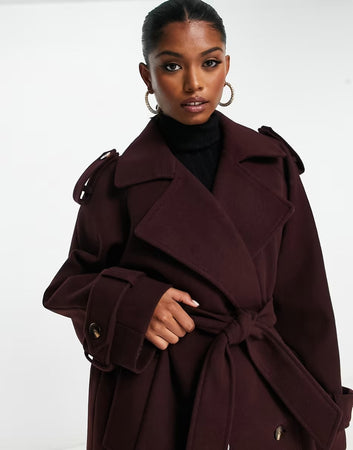 Alhambra | Trench Coat Bordeaux