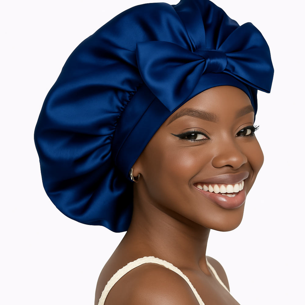Bonnet en satin luxe – Sublimez vos cheveux pendant la nuit