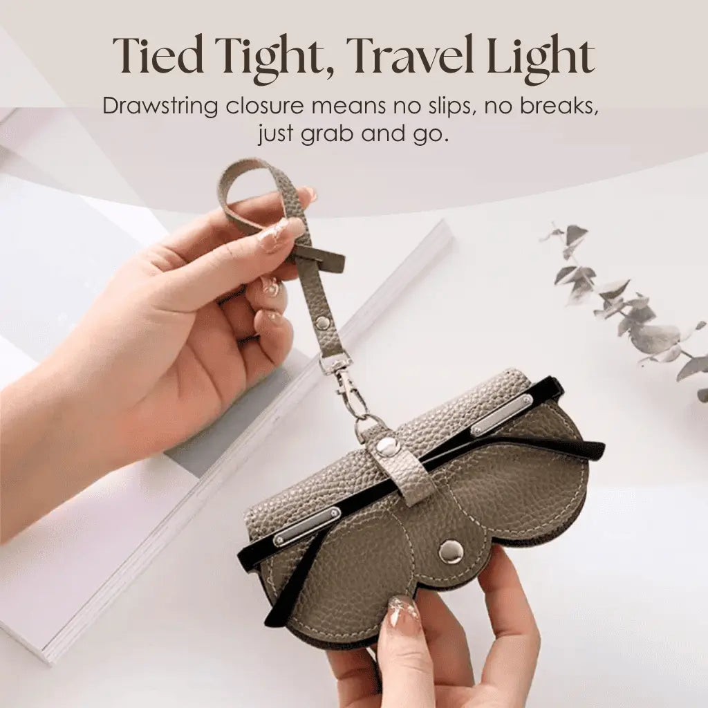 Brandary™ - Soft Leather Sunglasses Pouch (1+1 Free)