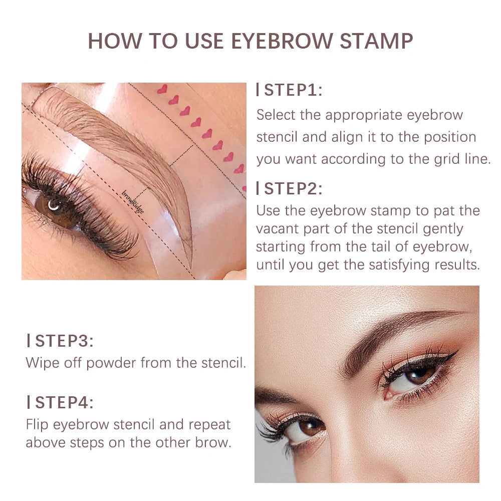 BrowStamp™ - Kit de stylisme pour sourcils avec tampon [Dernier jour de réduction]