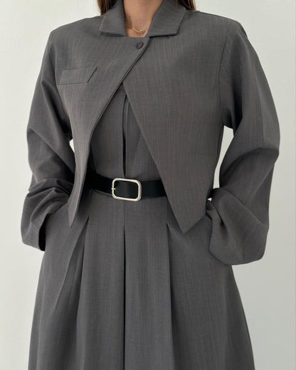 Eclat™ -Ensemble Femme Bustier + Veste – Style Élégant & Tendance