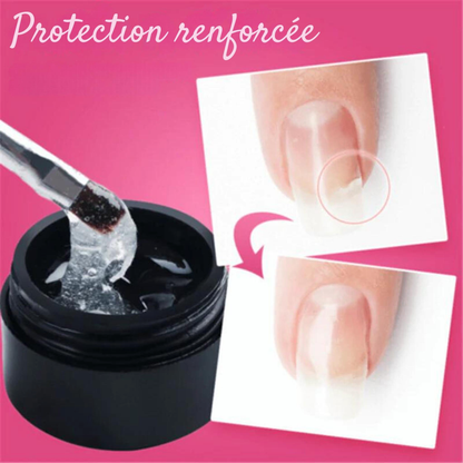 Gel Réparateur NailCare+™ | La Solution Miracle pour Ongles Cassés ou Fissurés