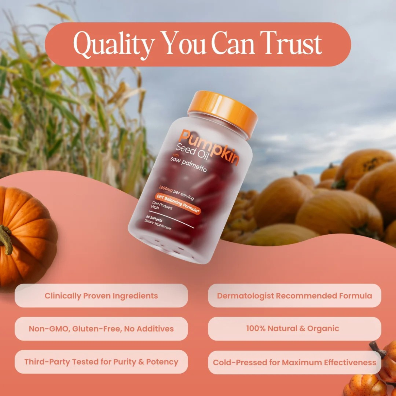 Pumpkin Seed Oil Softgels - Enjewl