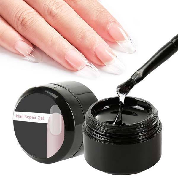 Gel Réparateur NailCare+™ | La Solution Miracle pour Ongles Cassés ou Fissurés