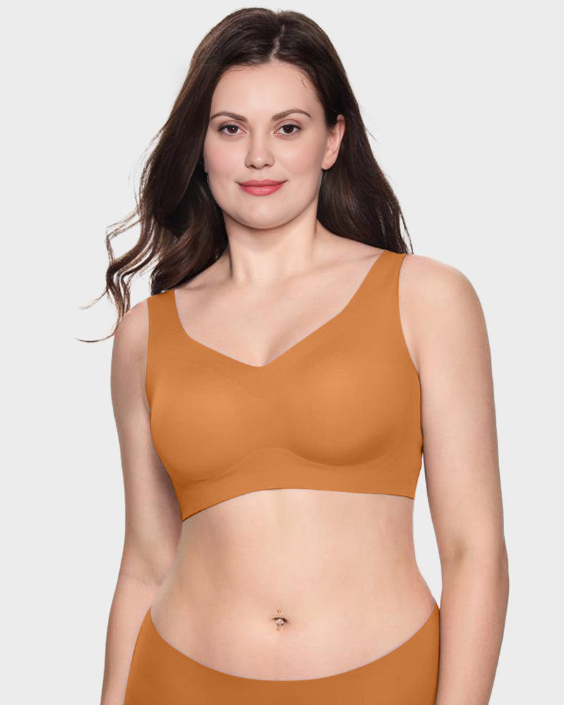 Soutien-gorge en gel antibactérien sans fil
