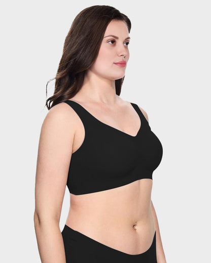 Soutien-gorge en gel antibactérien sans fil