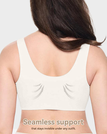 Soutien-gorge en gel antibactérien sans fil