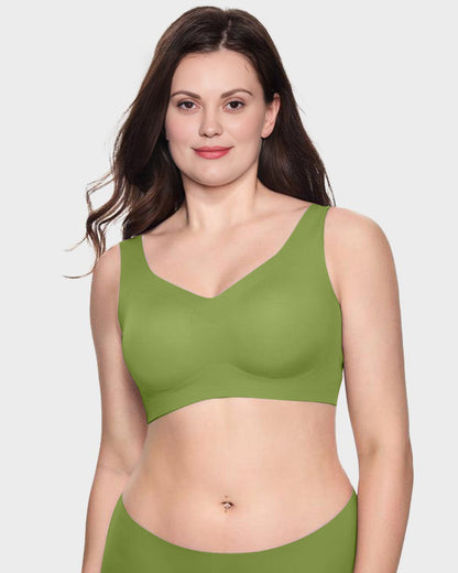 Soutien-gorge en gel antibactérien sans fil