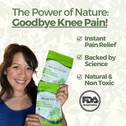 FlexiKnee™️ - Patches Naturels pour la Douleur au Genou. - Enjewl