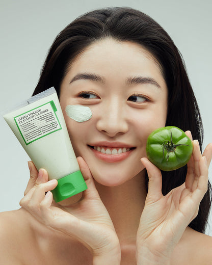 Green Tomato Clay Mask™ | Your Secret to Glowing, Blemish-Free Skin!