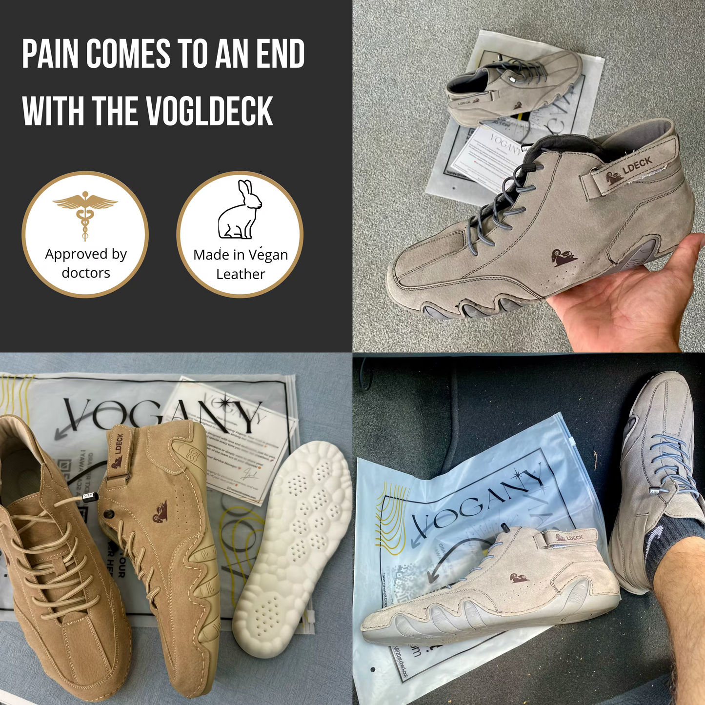 VogLDeck - Chaussures orthopédiques et respirantes
