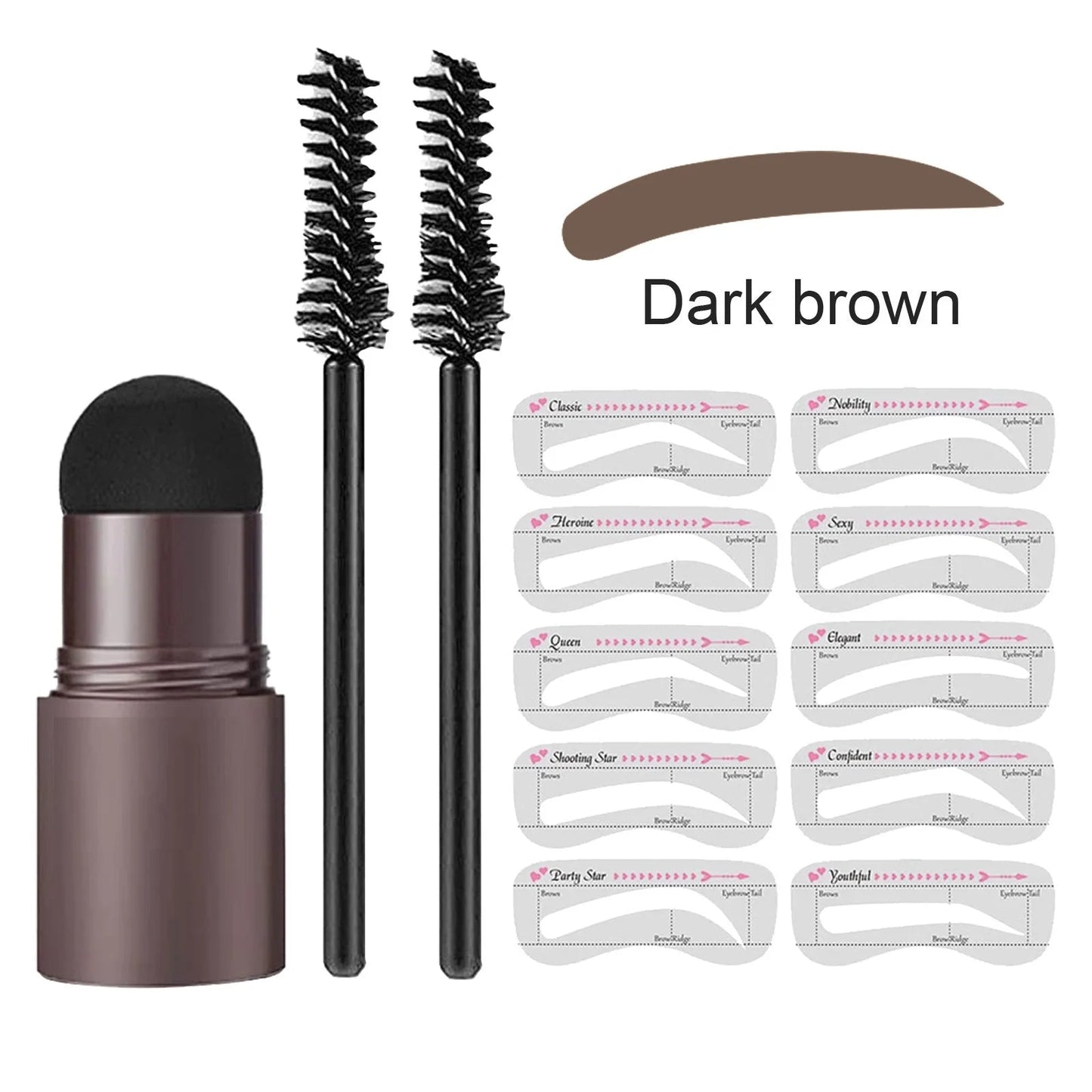 BrowStamp™ - Kit de stylisme pour sourcils avec tampon [Dernier jour de réduction]