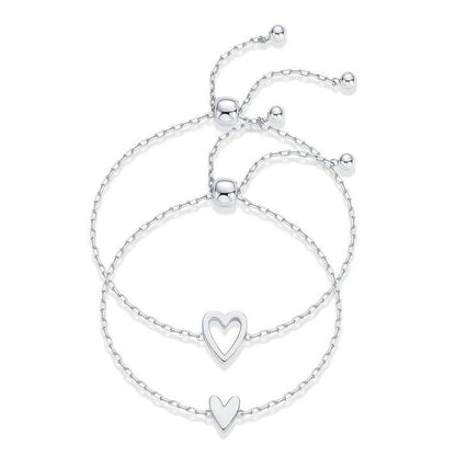 Matching Hearts Bracelet