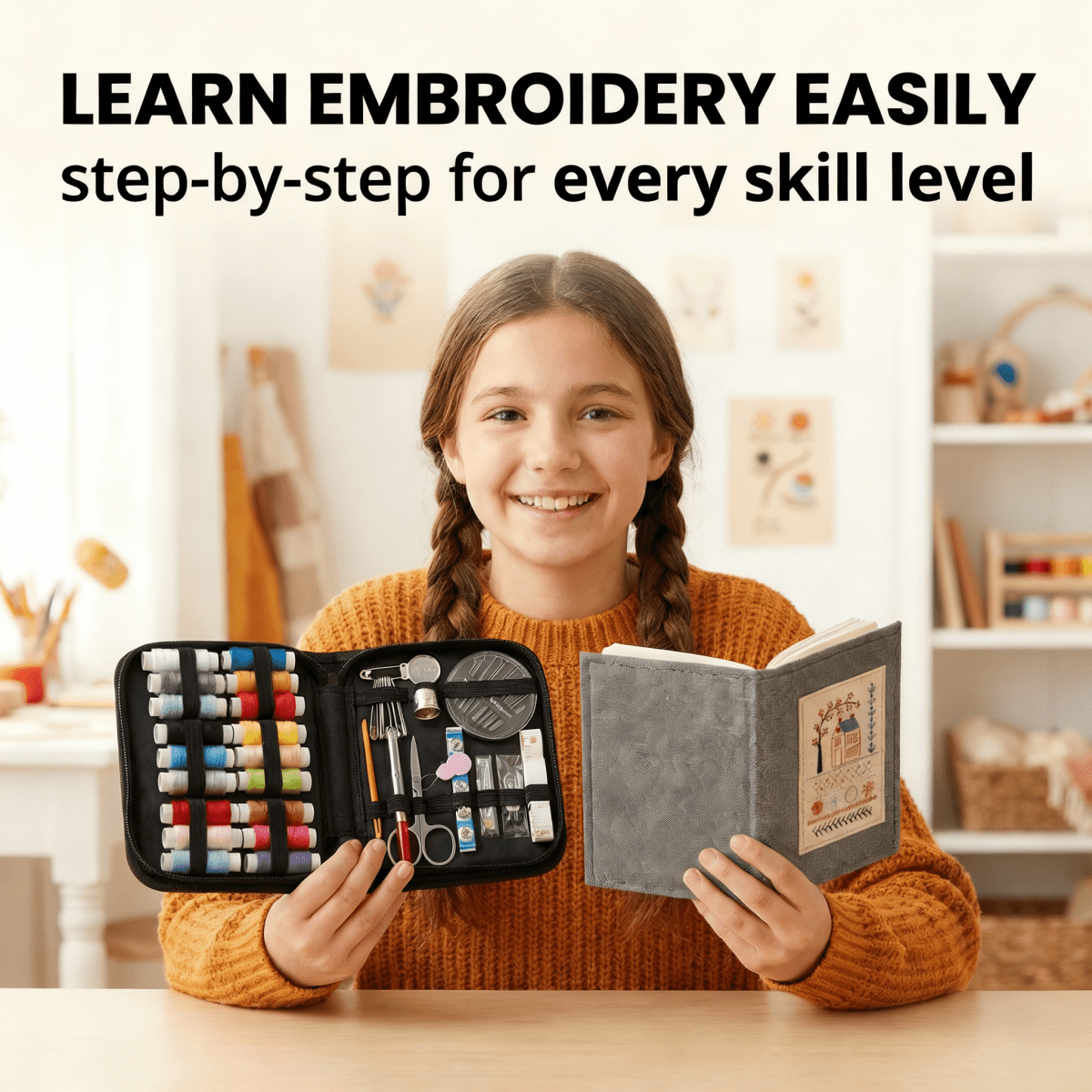 Livre de points de broderie DIY