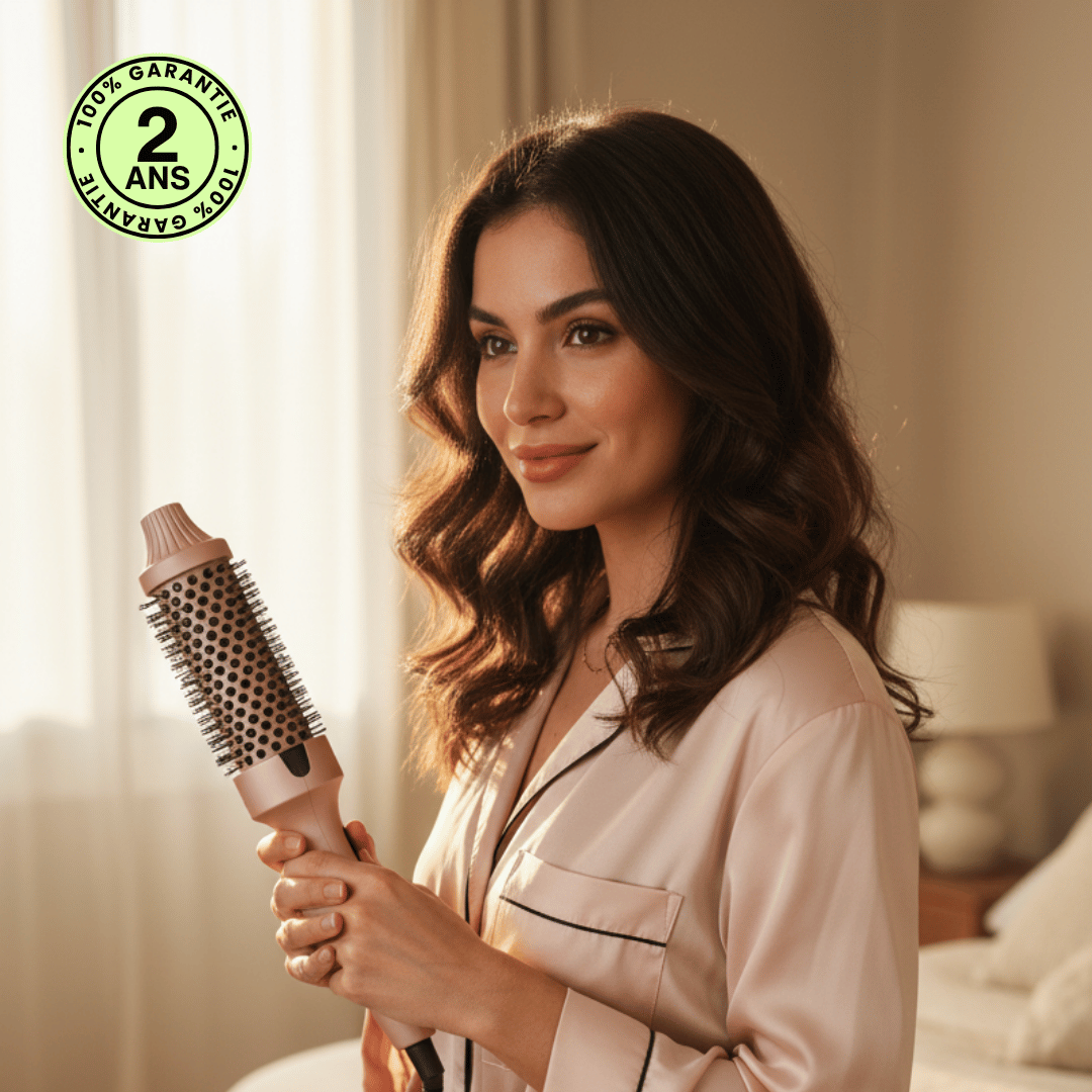 Brosse Chauffante céramique Ionique - Yumiko Hair