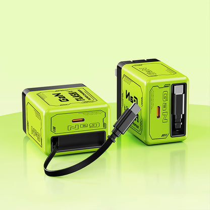 W&O 2-in-1 GaN Compatible with 20W Fast Charger - Enjewl