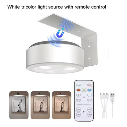 Lampe d’appoint magnétique – 13 modes d’éclairage pour sublimer vos murs - Enjewl