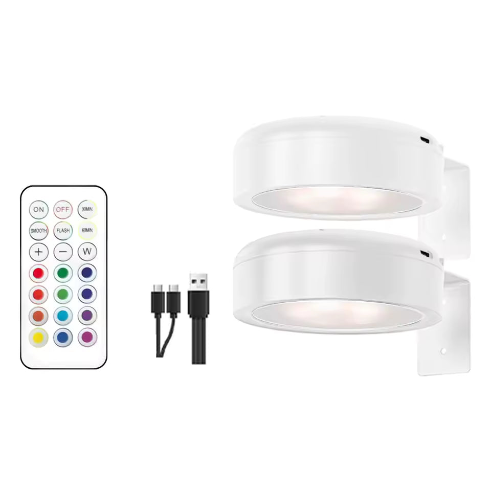 Lampe d’appoint magnétique – 13 modes d’éclairage pour sublimer vos murs - Enjewl