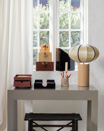 Lamp Shade Indochina Classic Pumpkin S