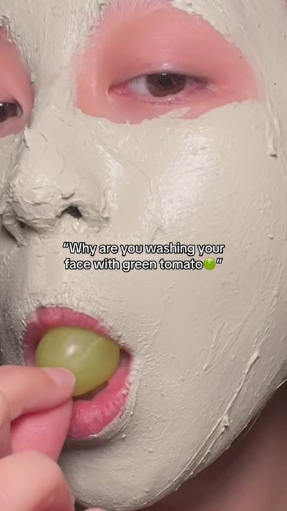 Green Tomato Clay Mask™ | Your Secret to Glowing, Blemish-Free Skin!