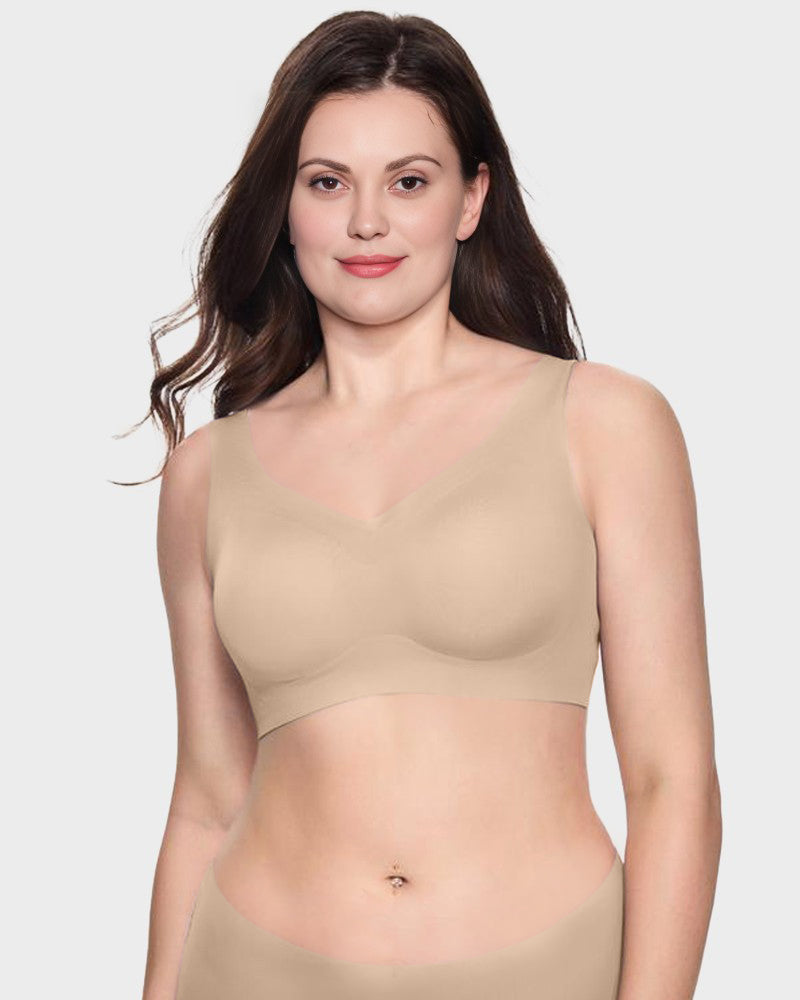 Soutien-gorge en gel antibactérien sans fil