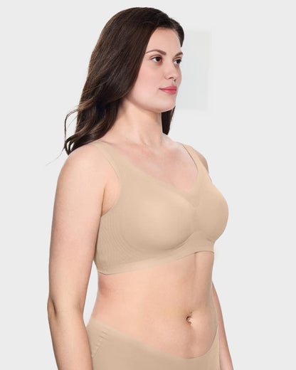 Soutien-gorge en gel antibactérien sans fil